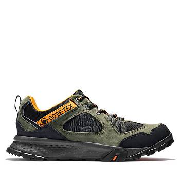 Timberland Férfi Garrison Trail Rövidszárú Hikers Túracipő Olivazöld